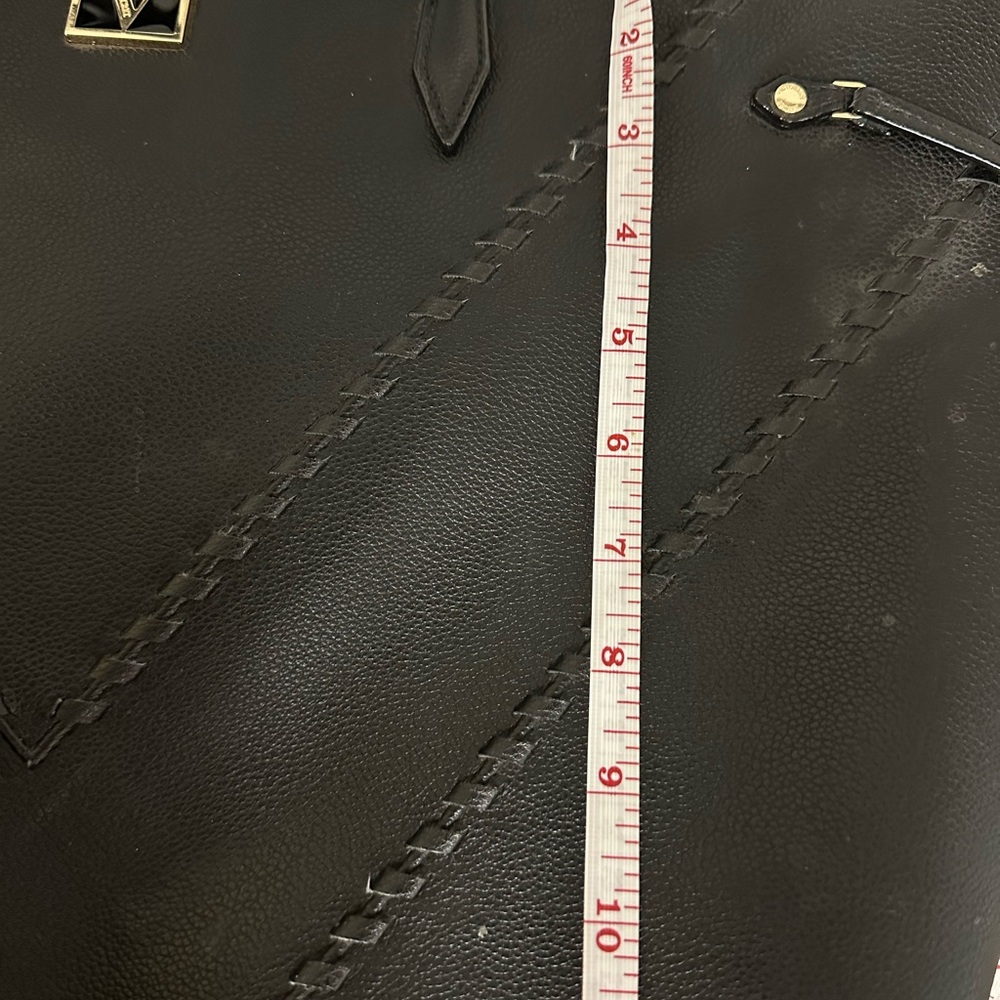 Victoria Secret Black Tote Purse Bag and matching wallet - Picture 13 of 16